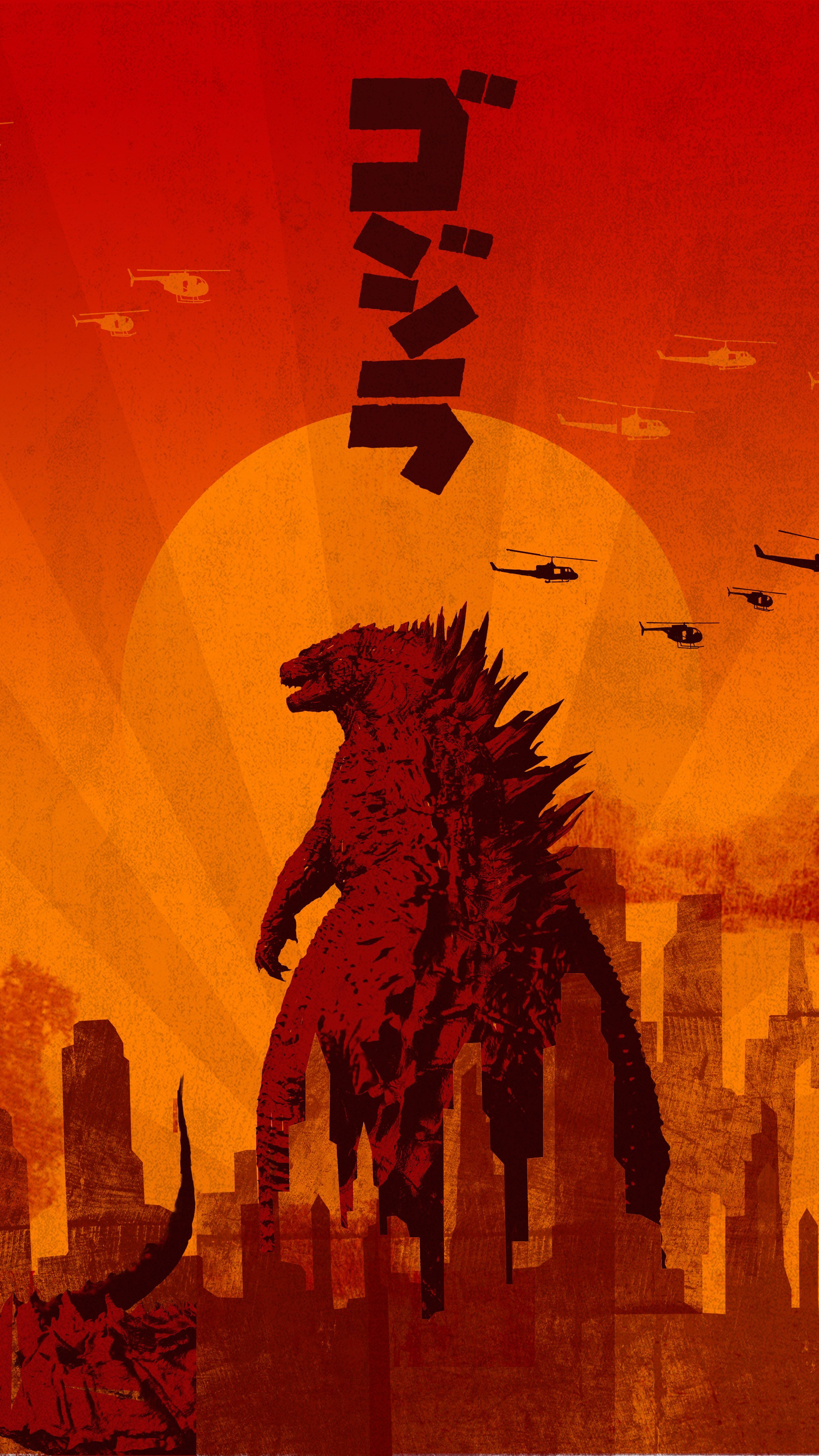 Godzilla Phone Wallpaper Free Godzilla Phone Background