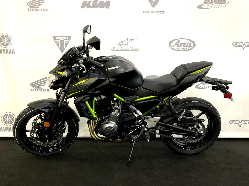 Kawasaki Z650 ABS Black Lime Green