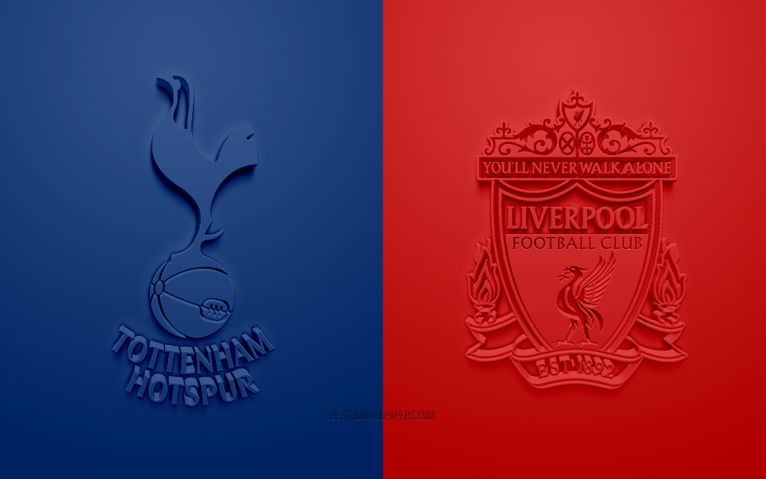 Download wallpaper Tottenham Hotspur FC vs Liverpool FC, 2019 UEFA