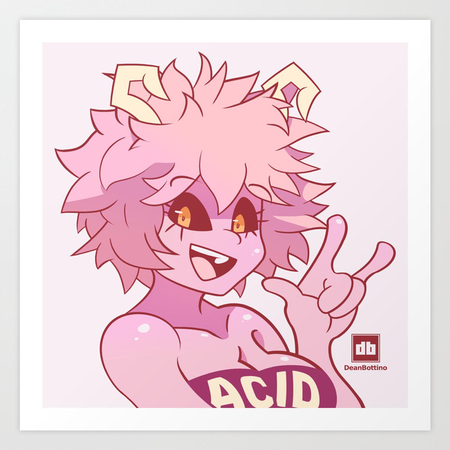 Mina Ashido Art Print