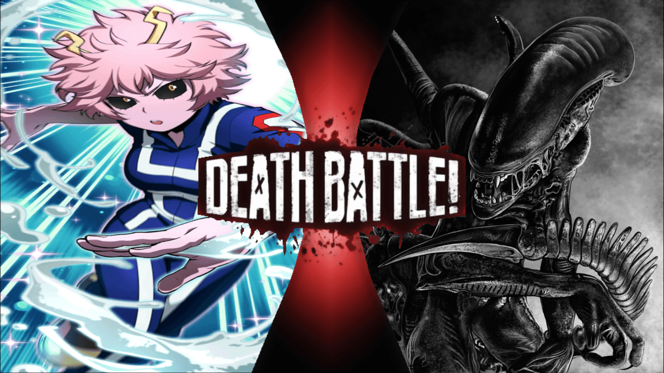 Mina Ashido vs Xenomorph. Death Battle Fanon