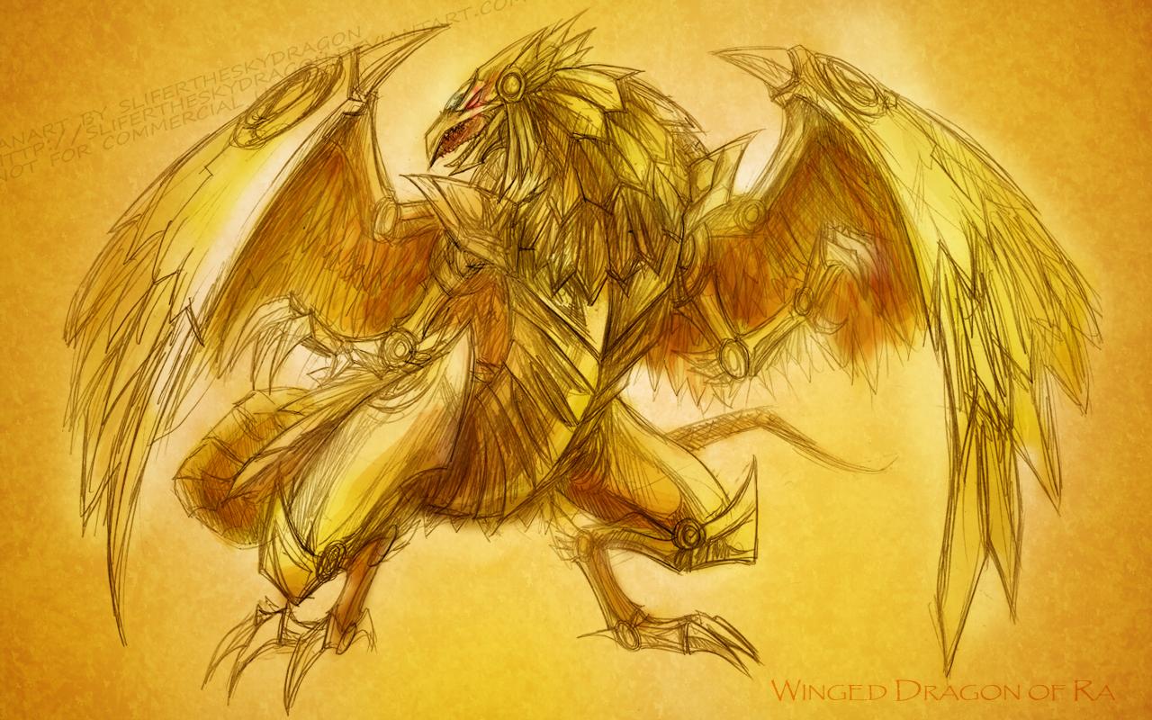 Winged Dragon of Ra by Husukiyuusei - Fur Affinity [dot] net
