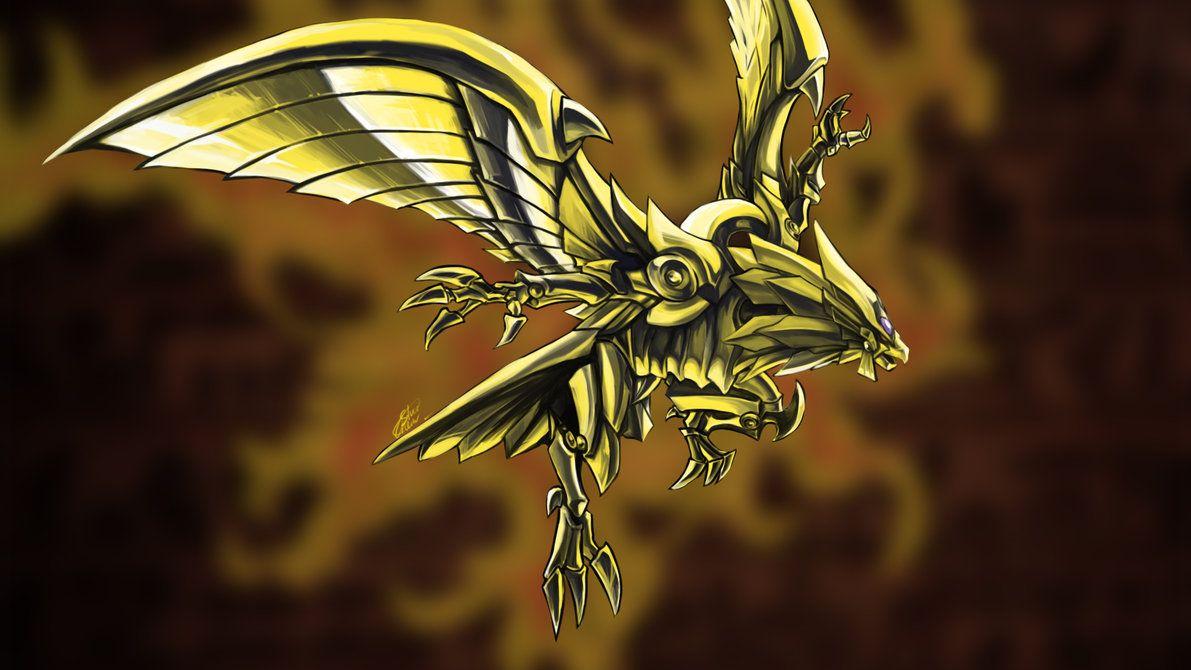 the winged dragon of ra wallpaper