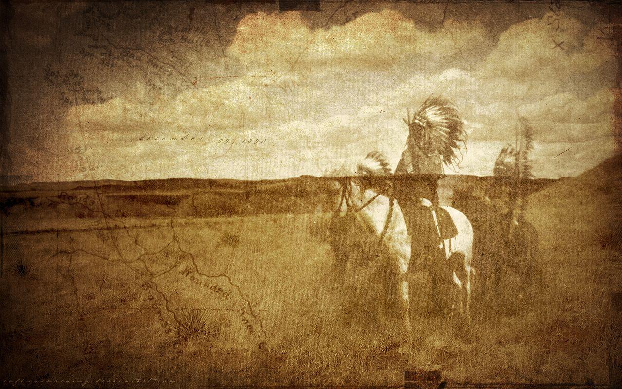 Spirit of america. Ghost Dance indian.