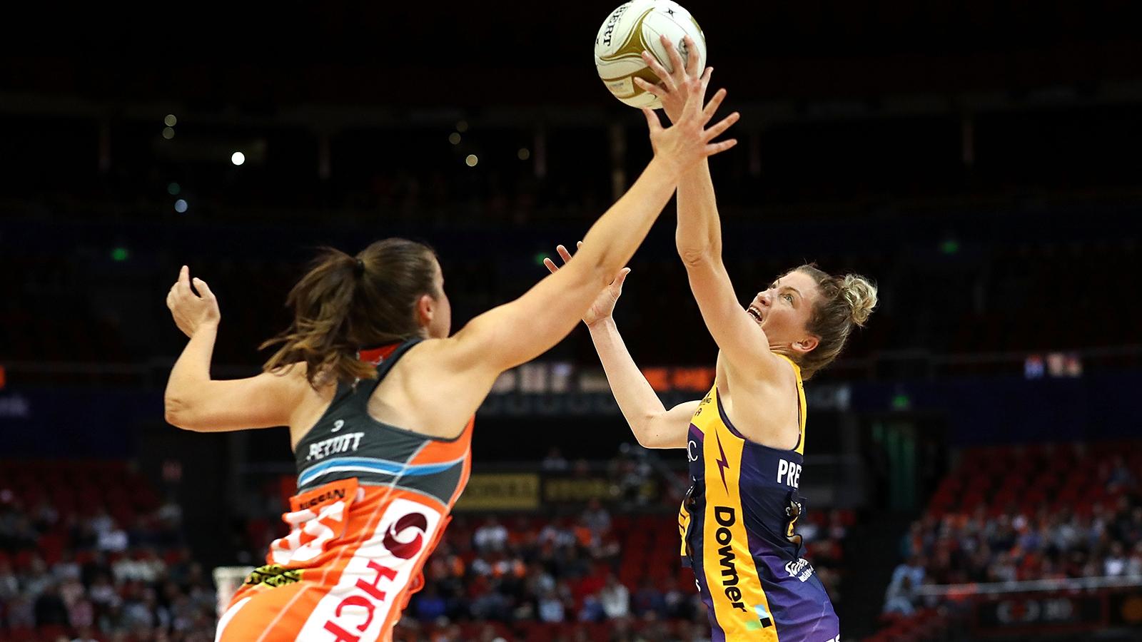 Super Netball Preliminary Final Netball v Sunshine Coast