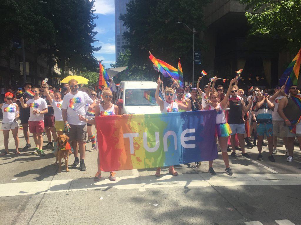 TUNE celebrates pride month