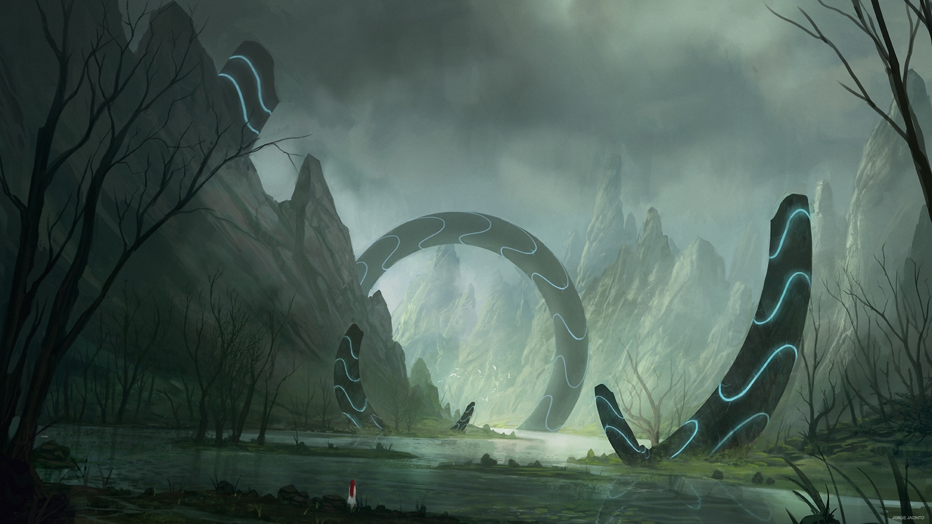 Stranger in a Strange Land Wallpaper