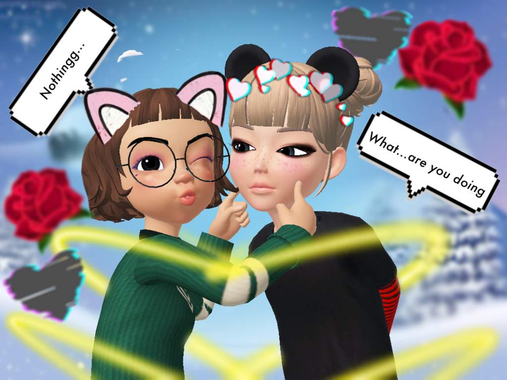 Edit of me and s u g a. it's zepeto ! Amino