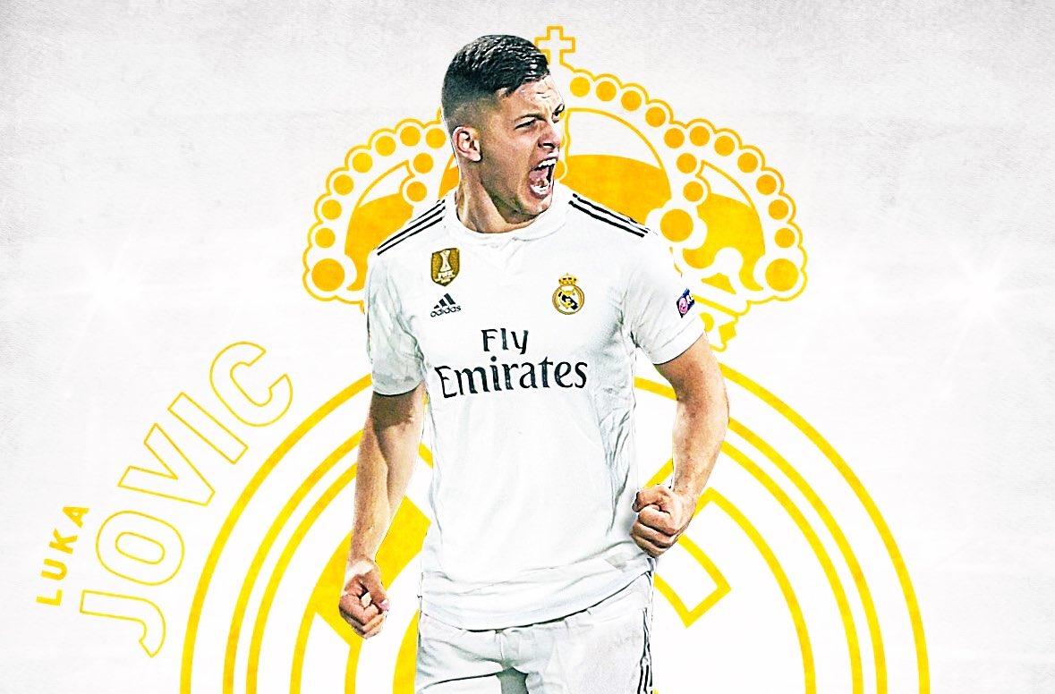 Luka Jovic Real Madrid wallpaper