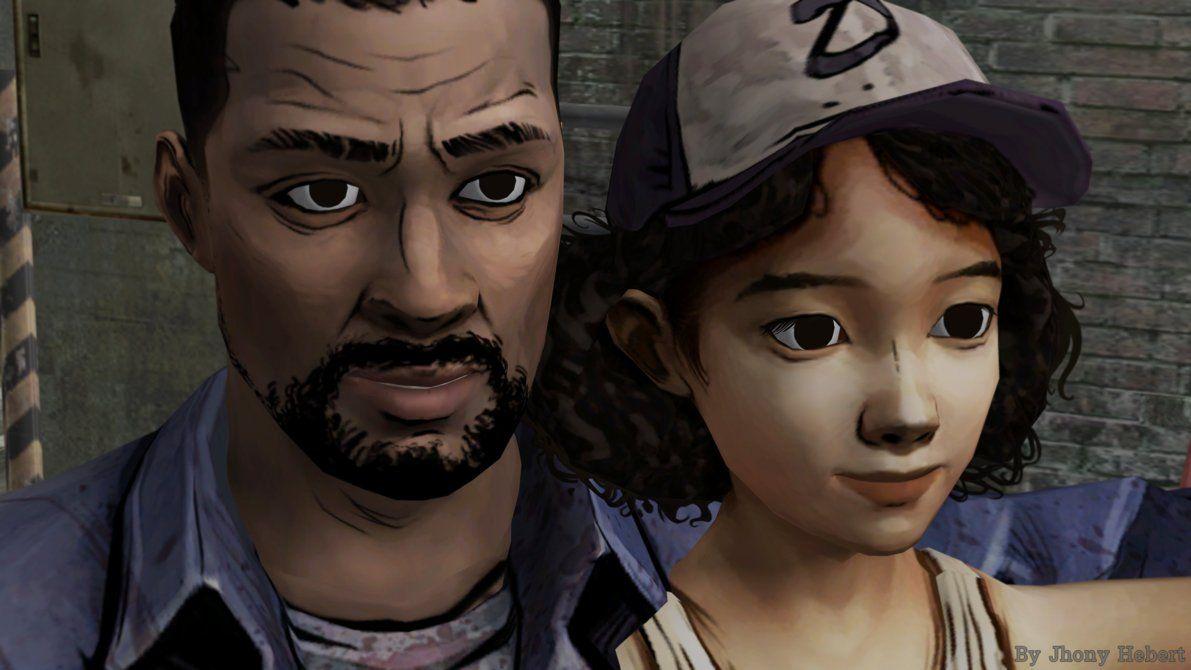 Lee and Clementine Walking Dead