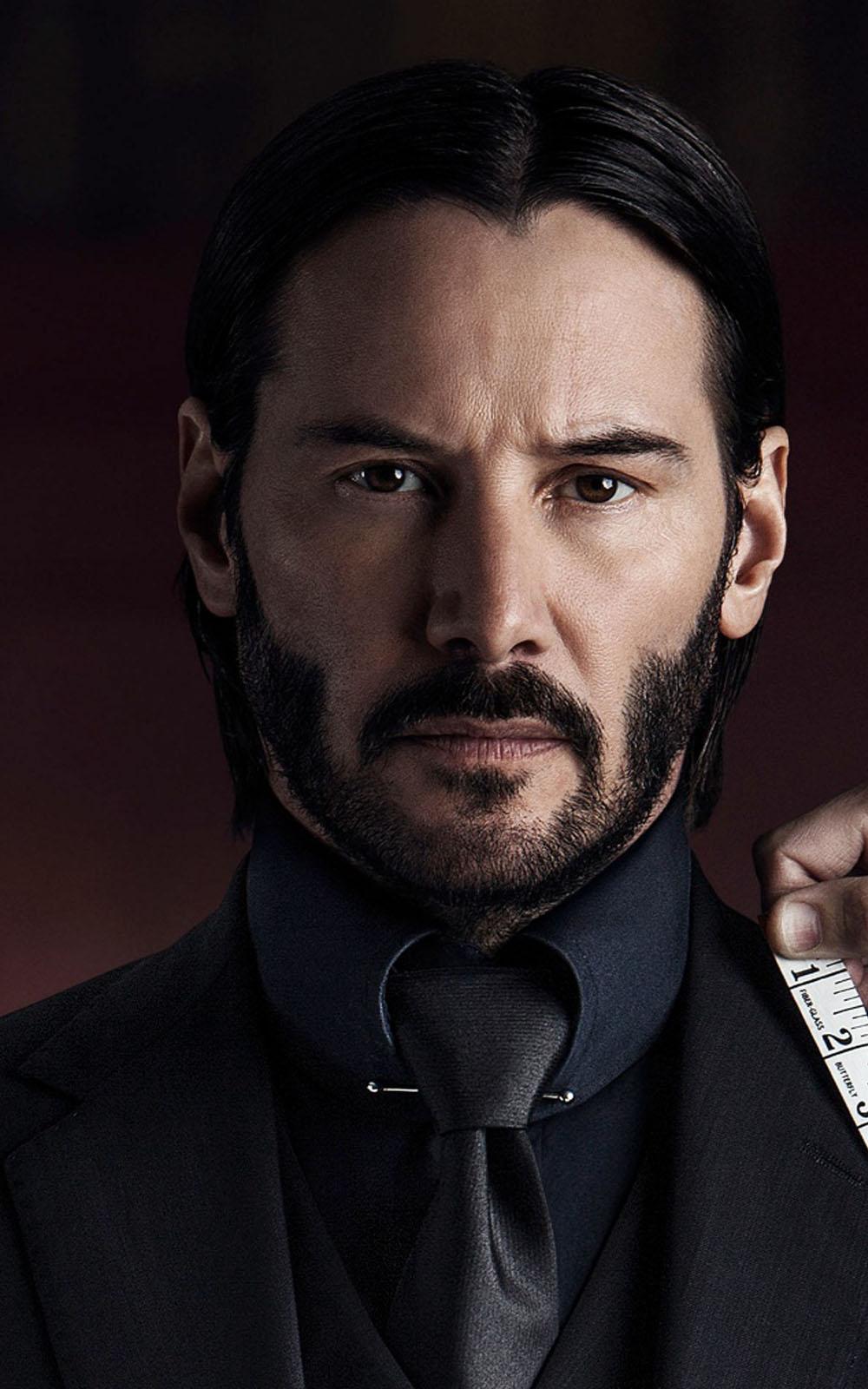 Keanu Reeves Wick Chapter 2 Free HD Mobile Wallpaper