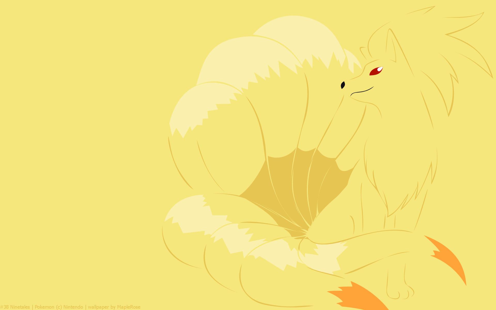 Ninetales. PokéWalls