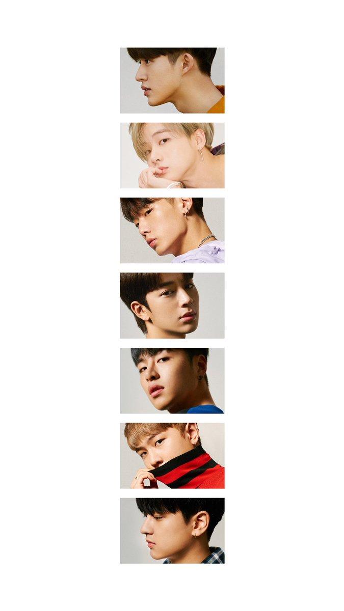 아이콘그래픽 - #iKON MUSIC CARDS MEMBER WALLPAPER