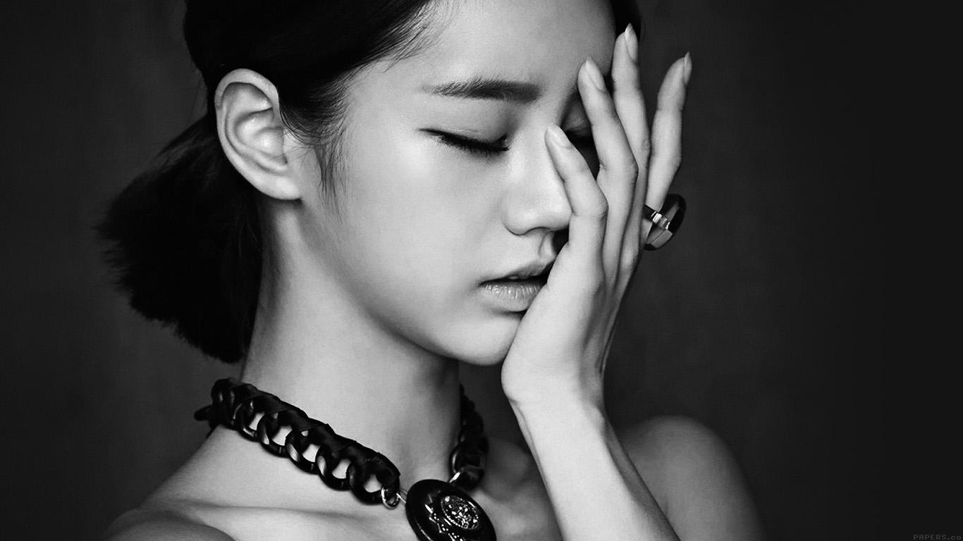 wallpaper for desktop, laptop. girls day hyeri kpop bw dark