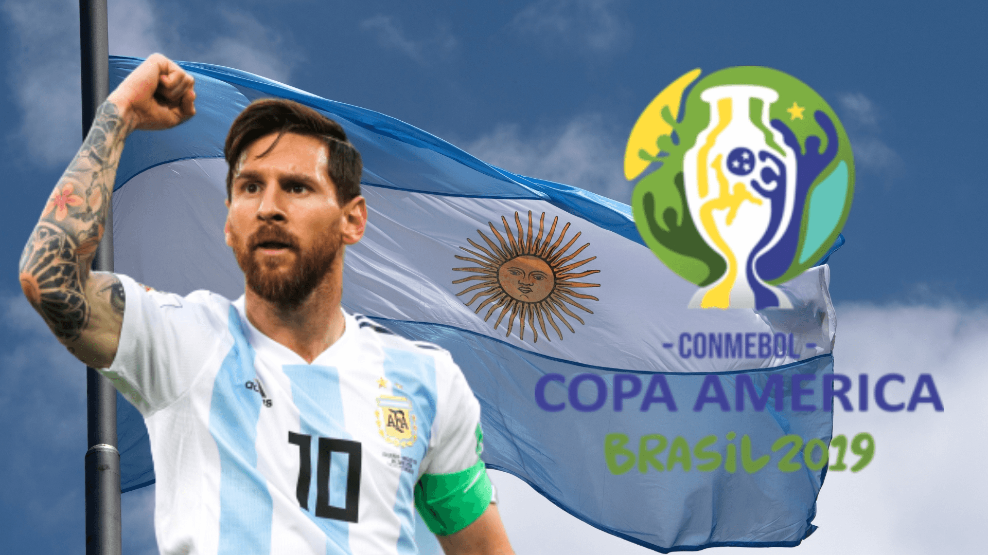 CONMEBOL Copa America 2019 Mascot, Logo Vector & Wallpaper. Copa