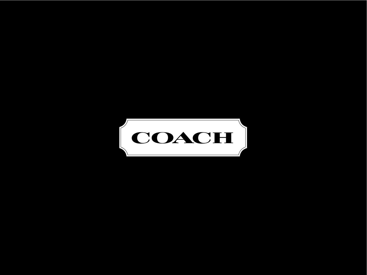 COACH  Black Wallpaper  Coach wallpaper Coach fashion Coach logo