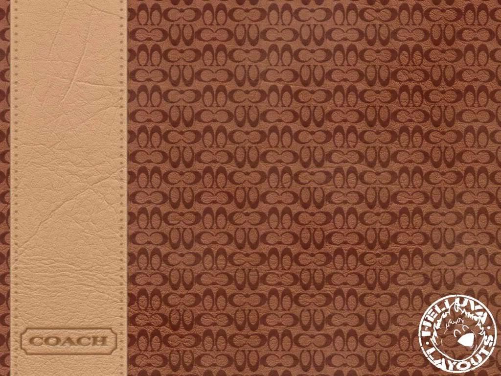 Group of Coach Logo Background Brown