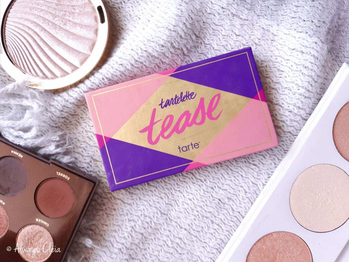 Tarte Tartelette Tease Eyeshadow Palette Swatches + Thoughts
