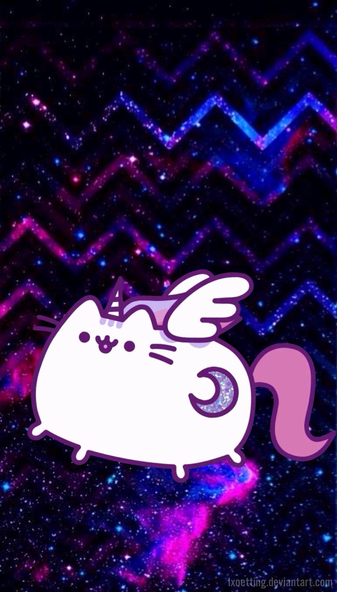 OMG!!! Pusheen and Unicorn in one picture, in one body!!! I LOVE!!! PUSHEENICORN Super pusheenicorn wallpaper! #superpus. Pusheen cute, Pusheen cat, Cat wallpaper