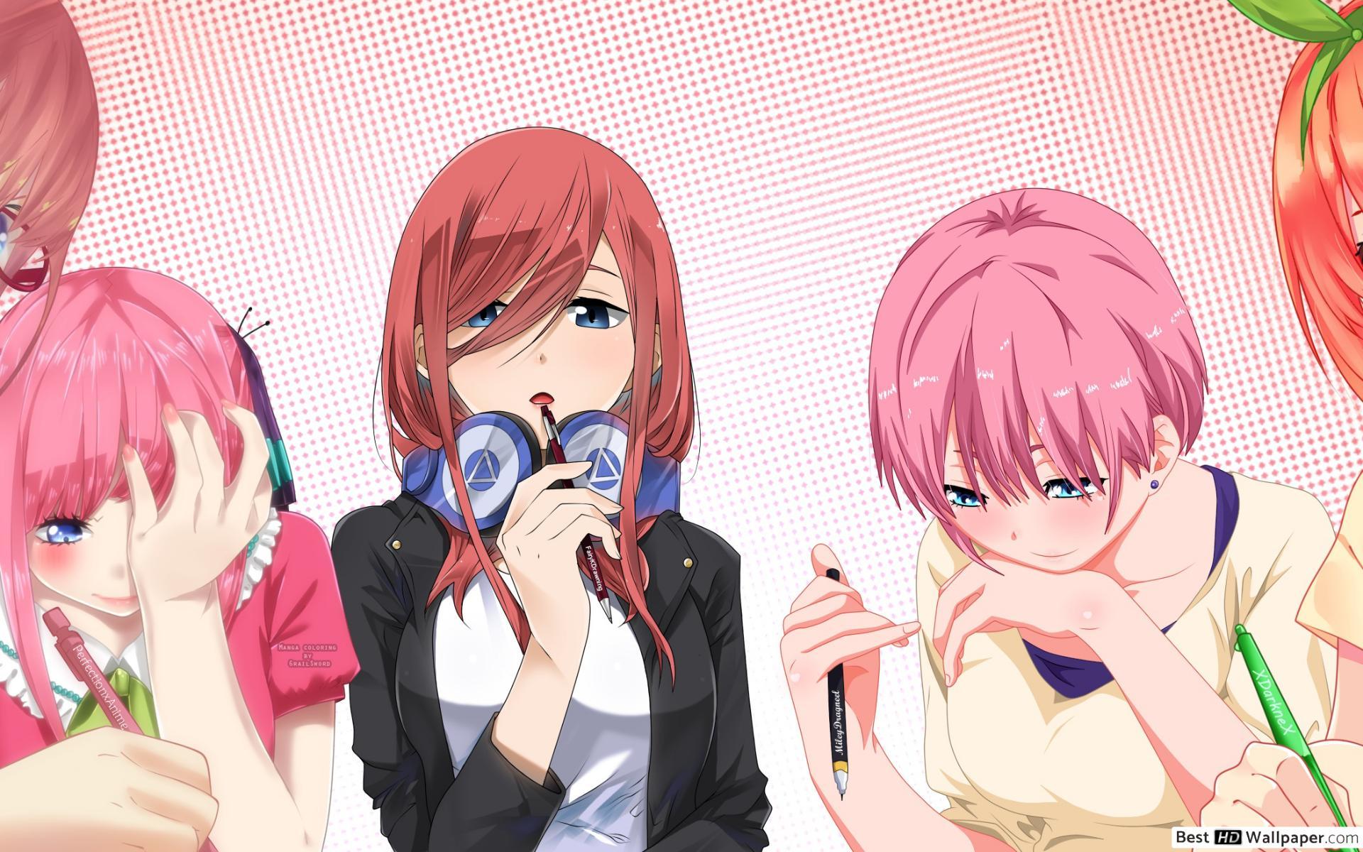 The Quintessential Quintuplets Nakano, Nino Nakano, Miku