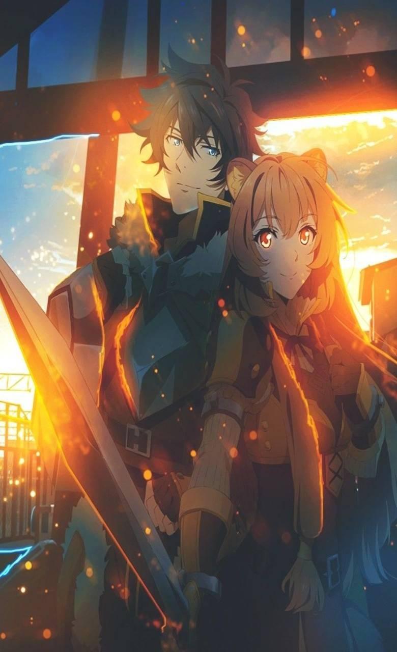 Naofumi y Raphtalia Wallpaper