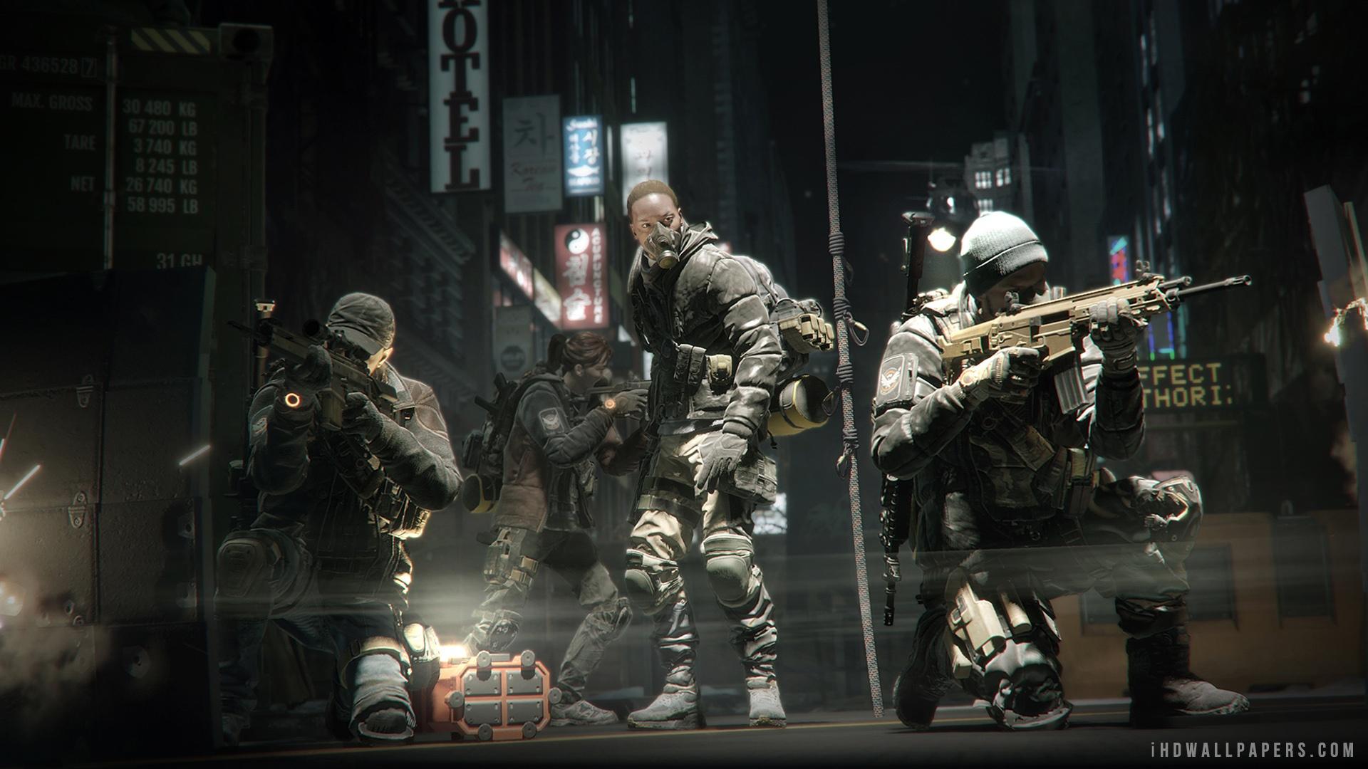 Download Download Tom Clancys The Division Team Formation wallpaper