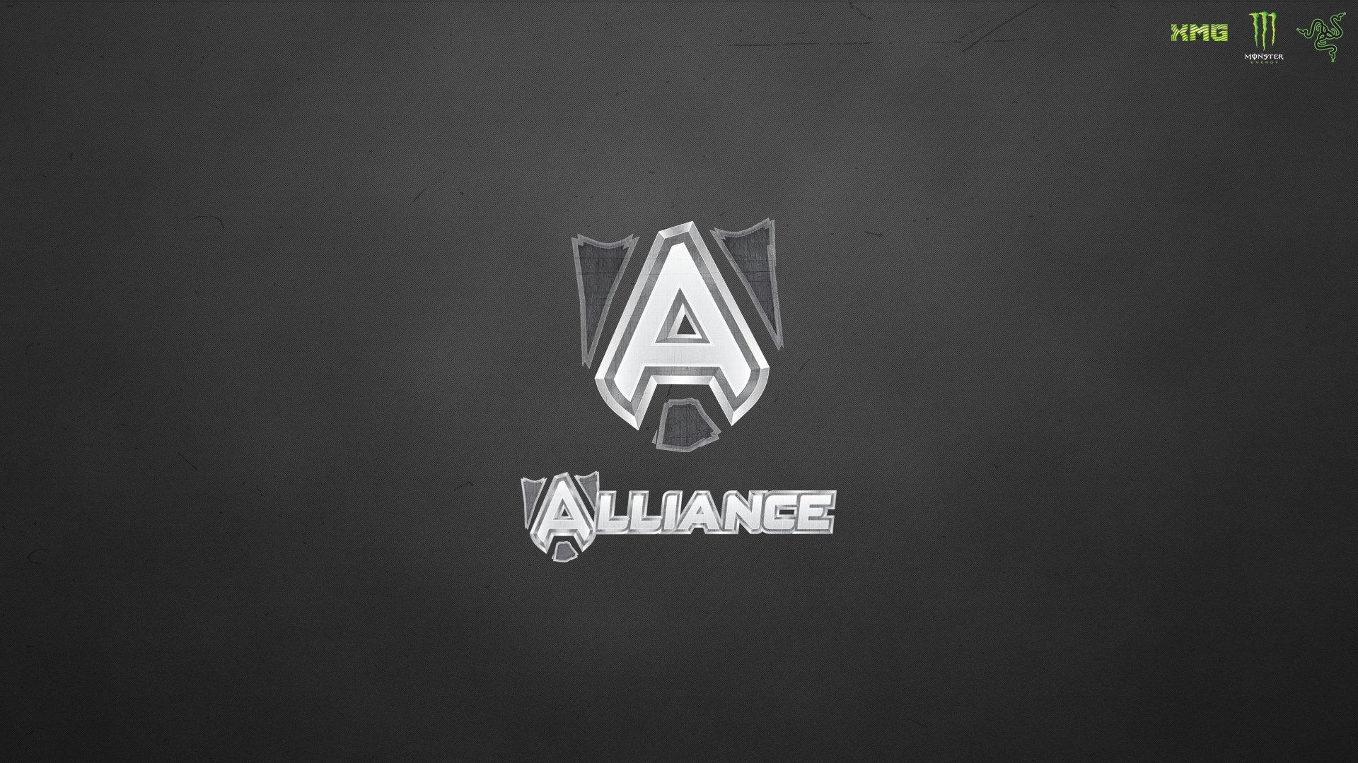 alliance dota 2 team alliance wallpaper logo HD wallpaper