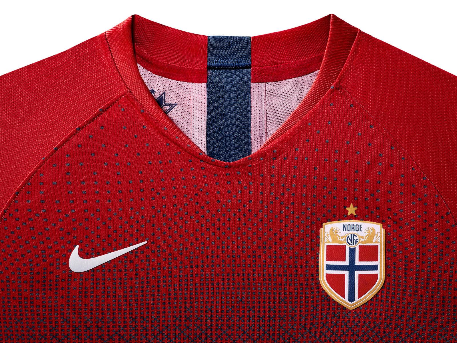 Norway 2019 Women's World Cup Nike Home Kit 19 Kits. Football