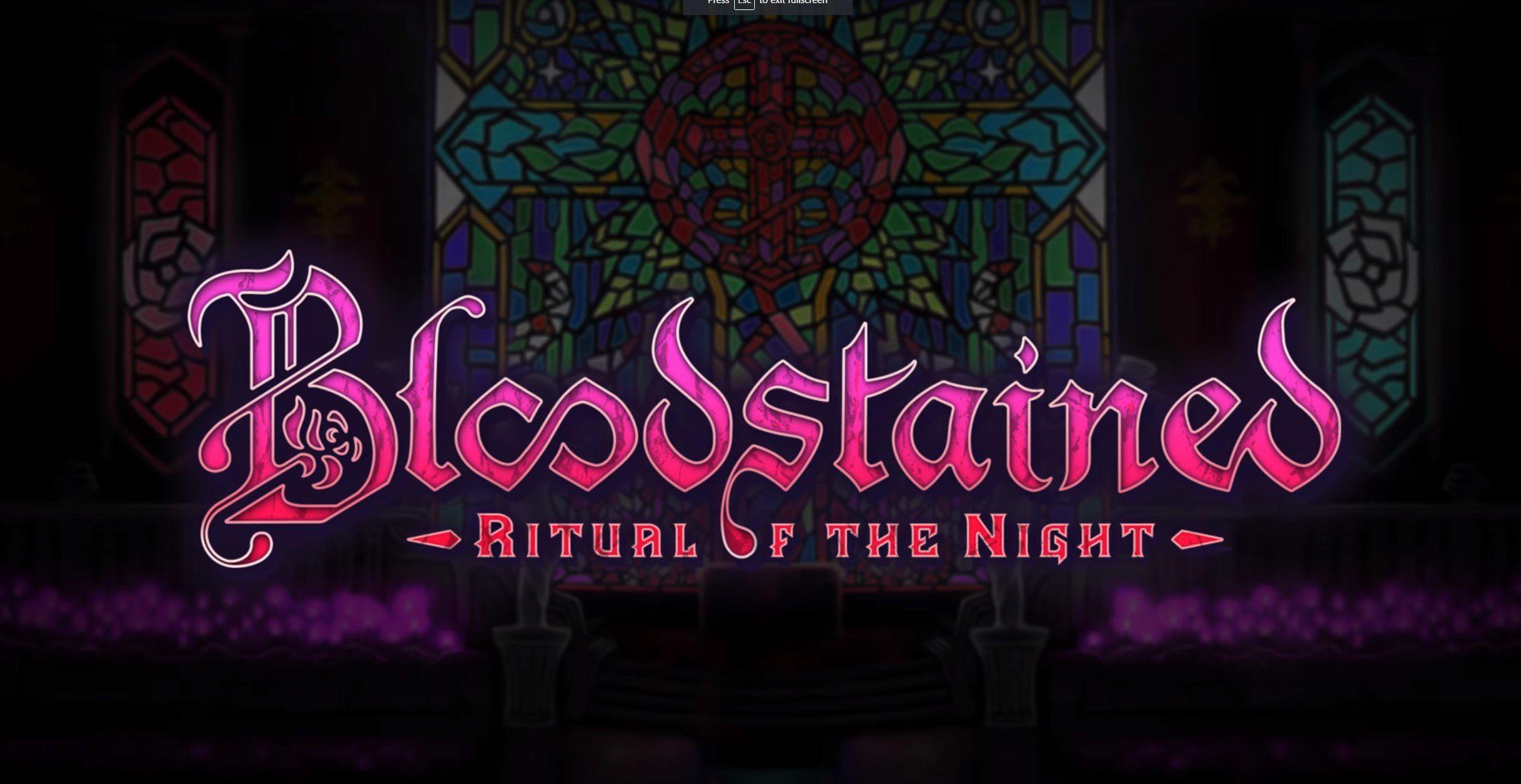 Bloodstained Ritual Of The Night Wallpaper Backgrounds