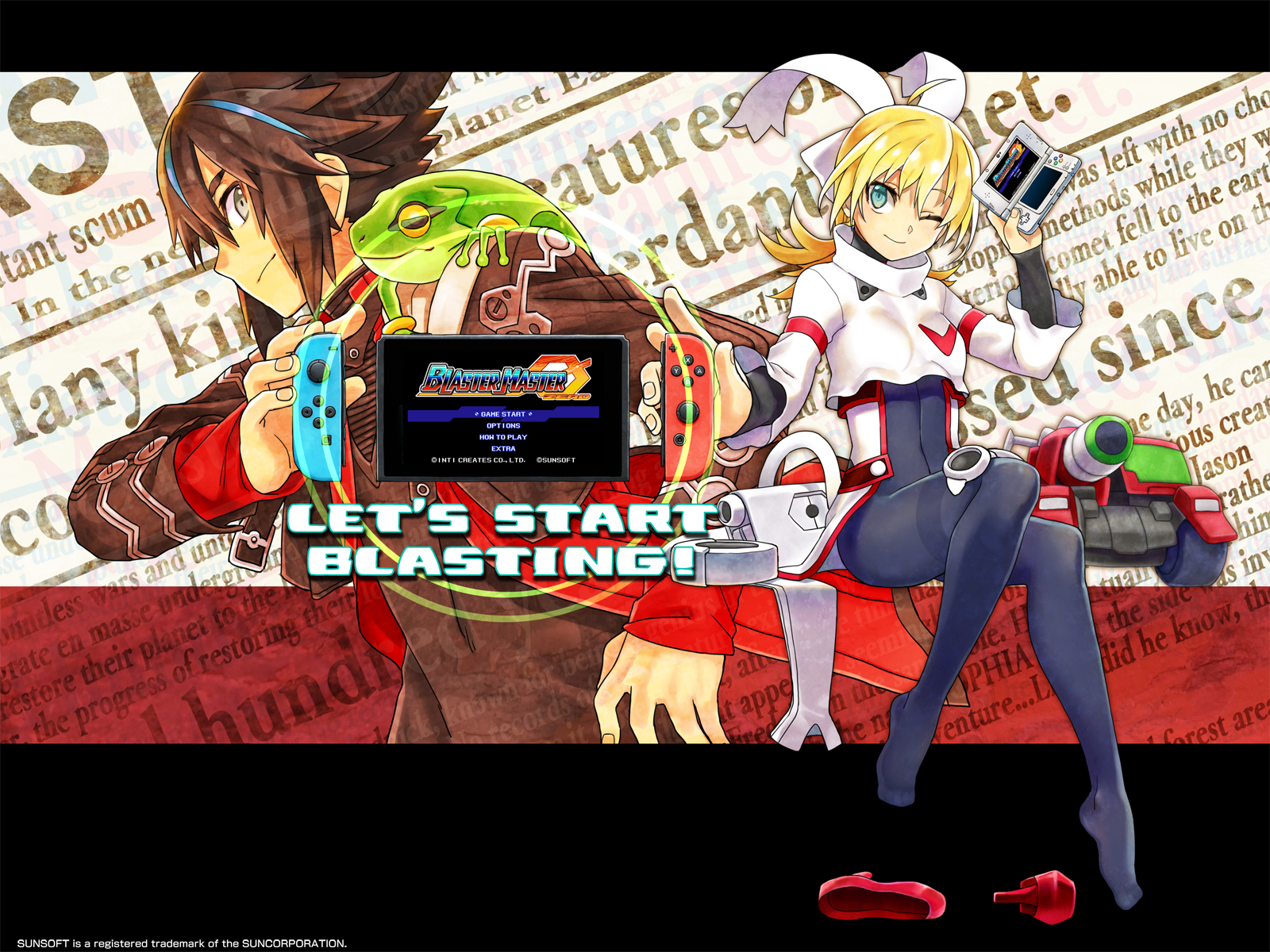 Blaster Master Zero Official Site