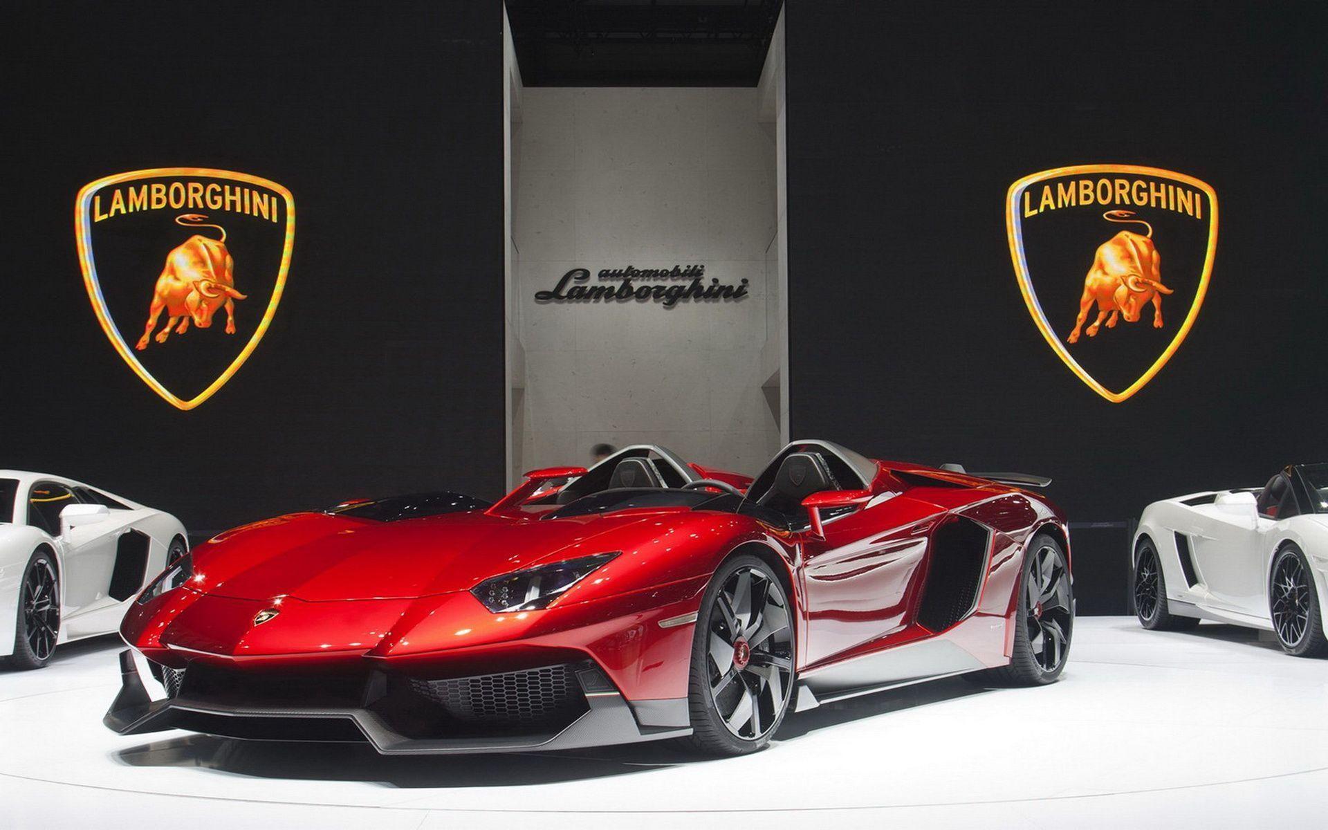 Lamborghini Aventador J Wallpaper HD