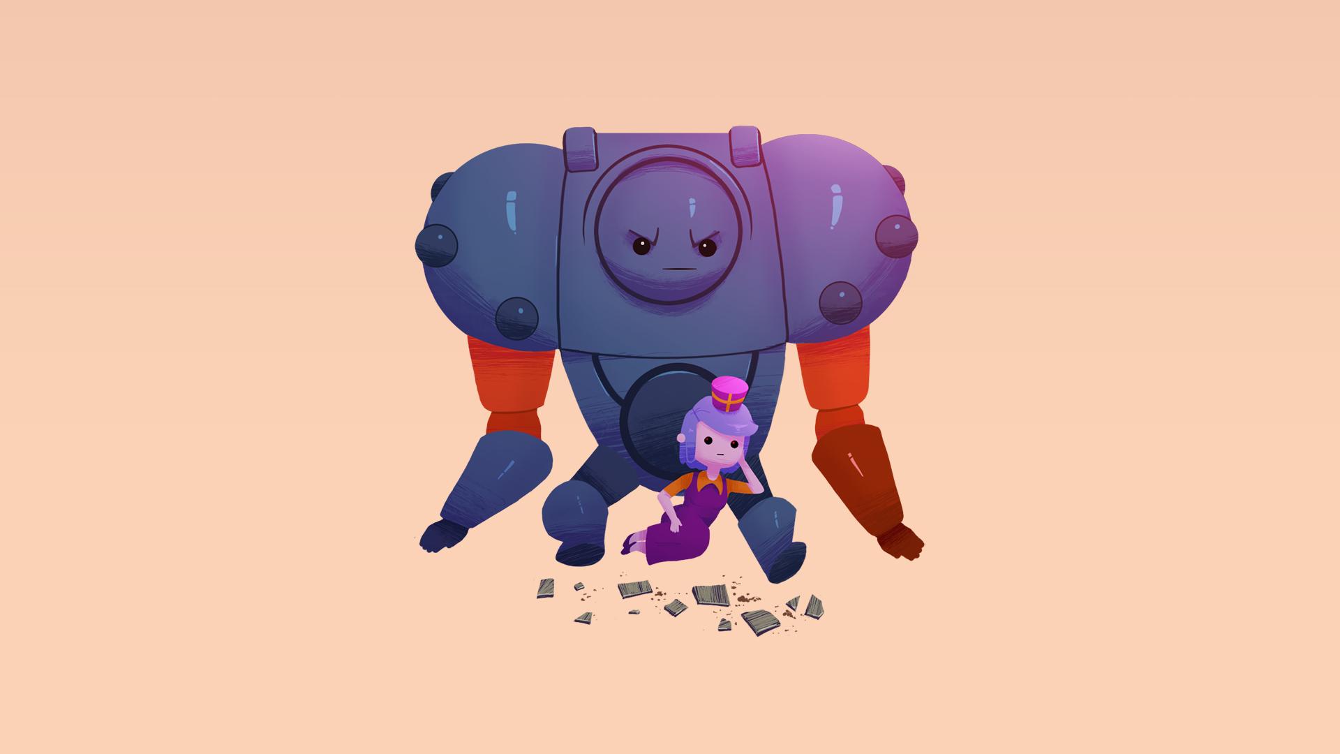 Cadence and Ox. Wallpaper from Enter the Gungeon