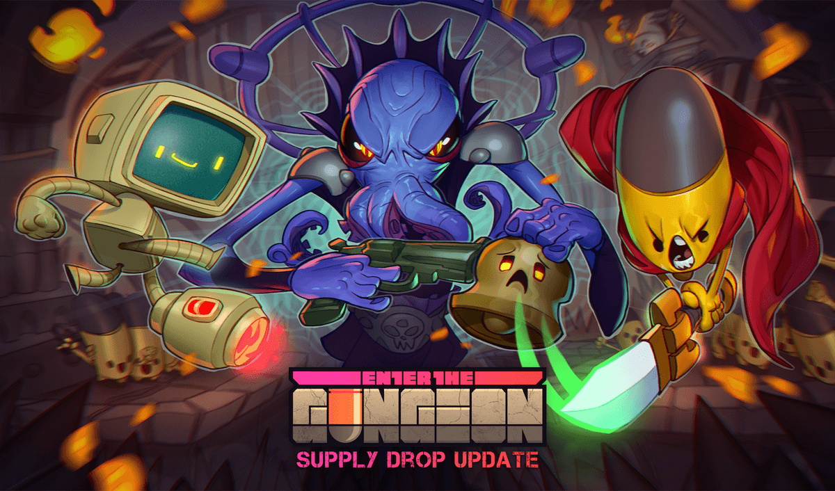 Enter the Gungeon the Gungeon: Supply Drop Update