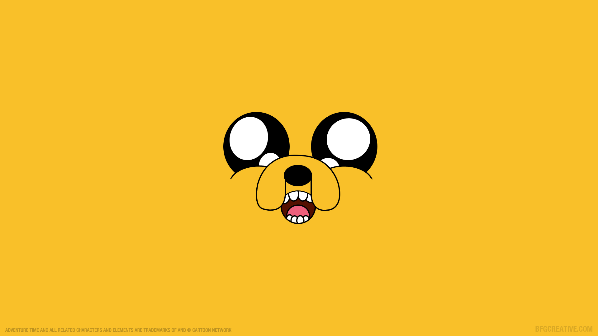 Wallpaper of Jake from 'Adventure Time'