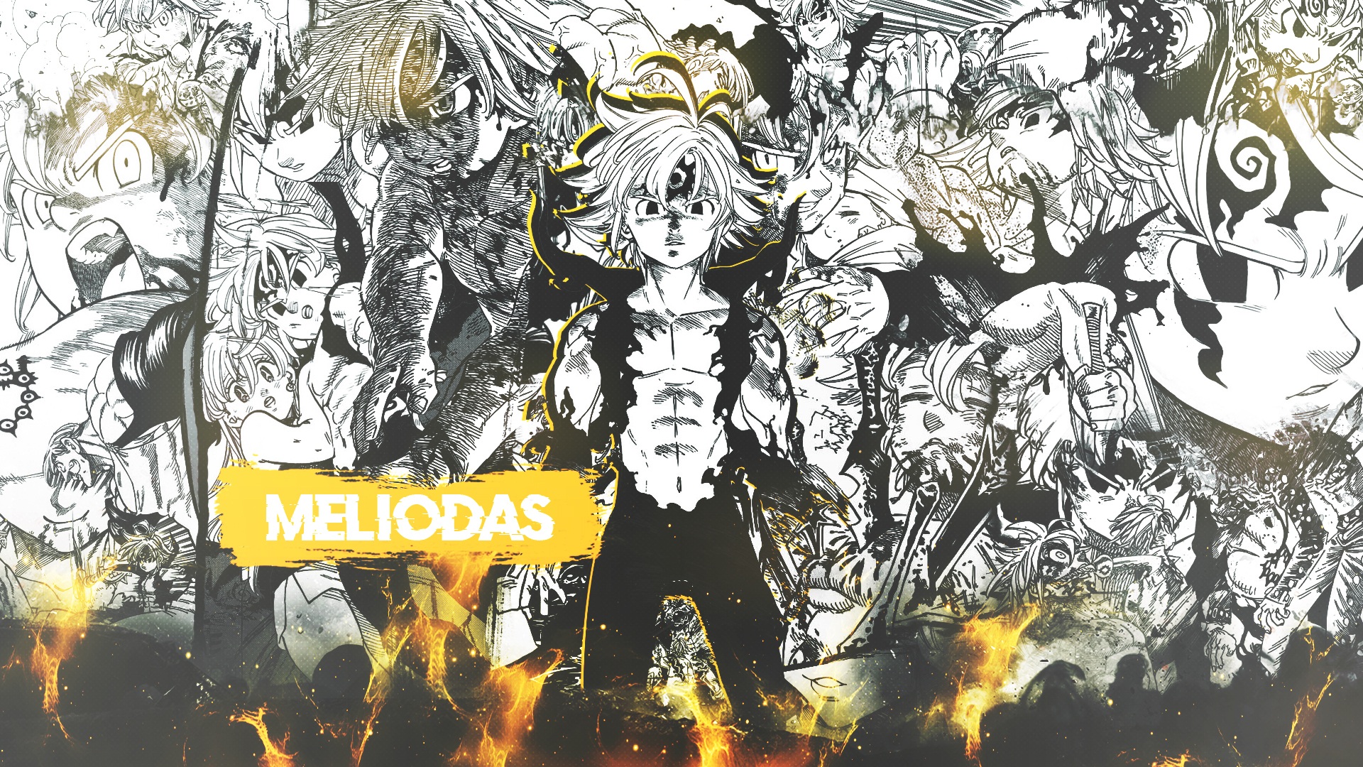 Anime, Demon, Meliodas, The Seven Deadly Sins Wallpaper