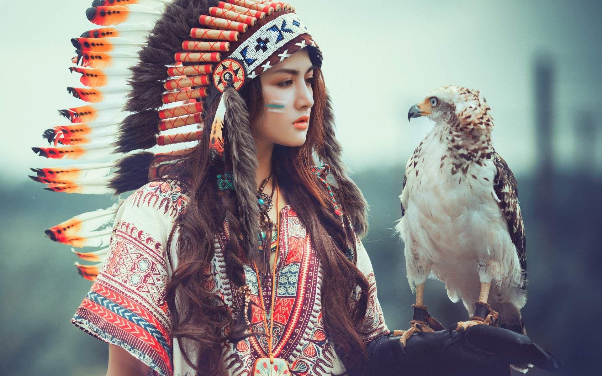 American Indian Girl HD Wallpaper for desktop and mobile in high