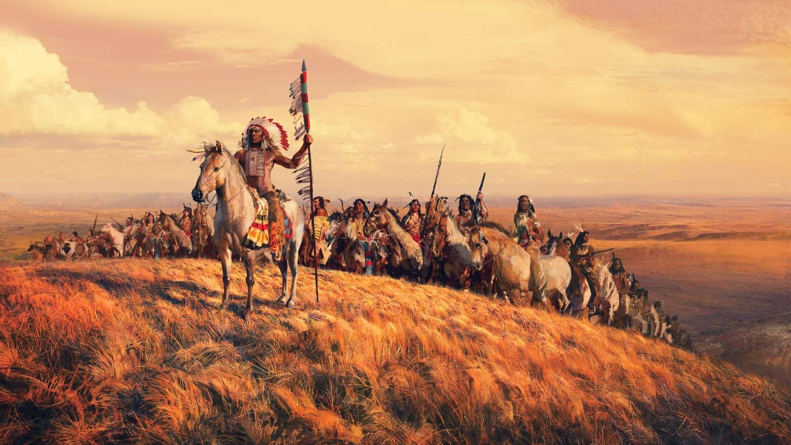 Native American Warrior Wallpaper Free Native American