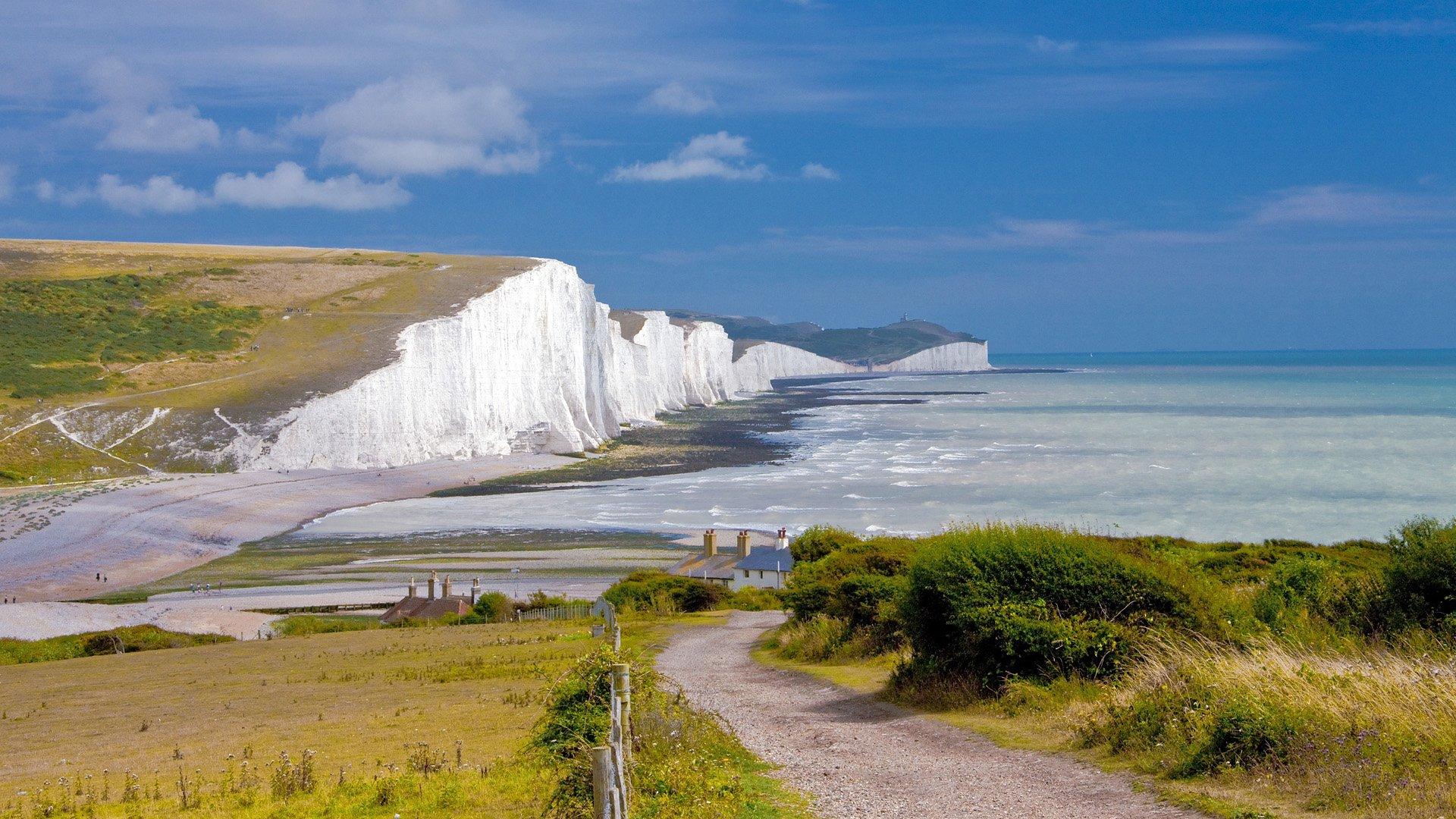 The White Cliffs Of Dover HD Wallpaper