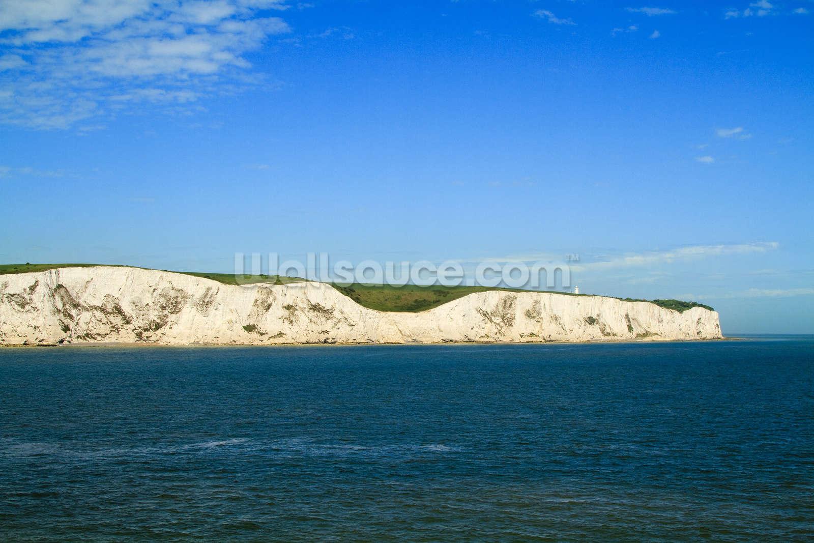 White Cliffs of Dover Panoramic Wallpaper Mural