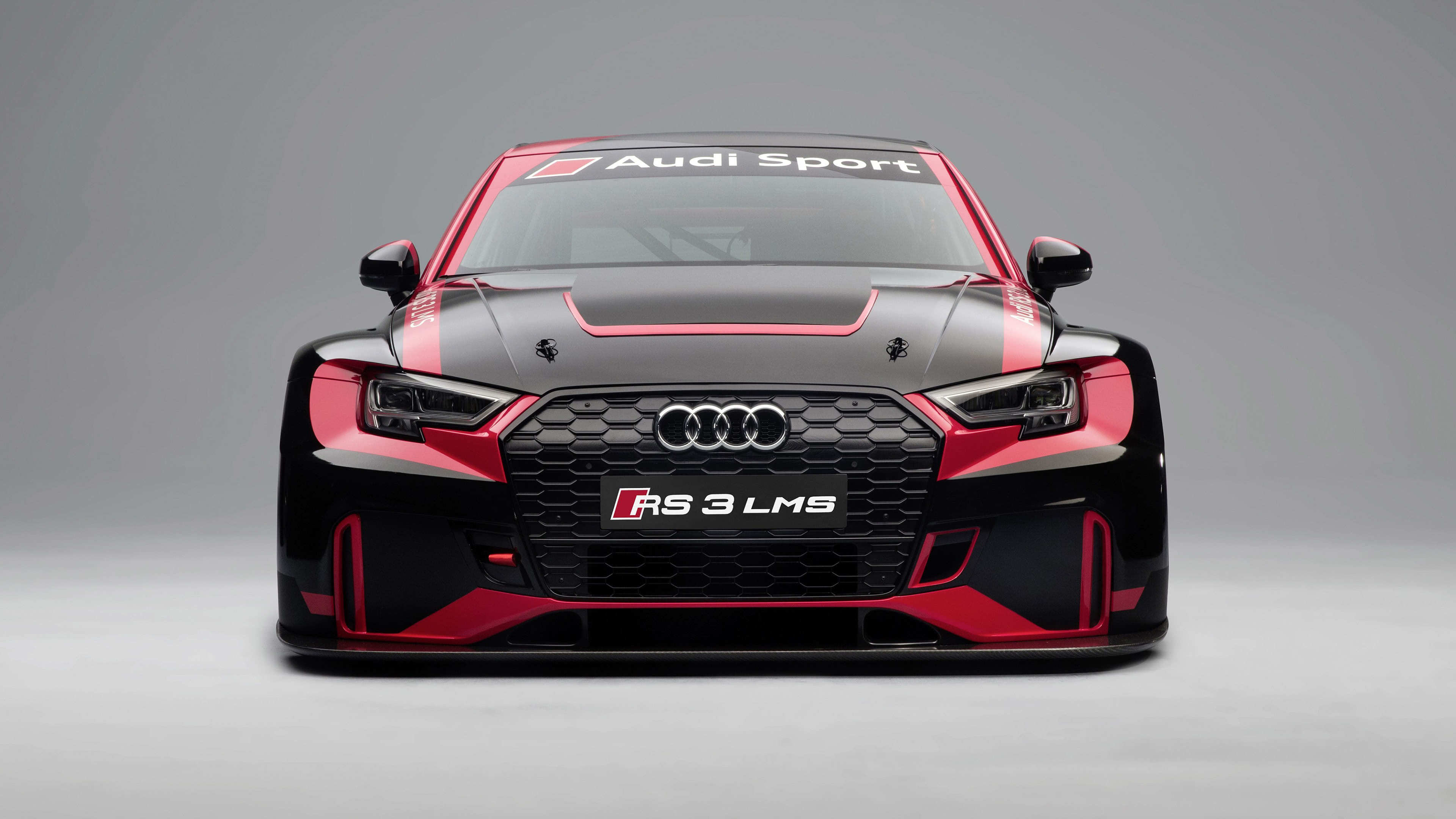 Audi RS 3 LMS Front UHD 4K Wallpaper