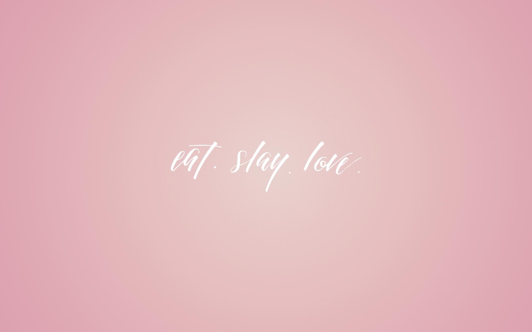 Freebie: Brush Lettering Desktop Wallpaper. Happy Hands Project