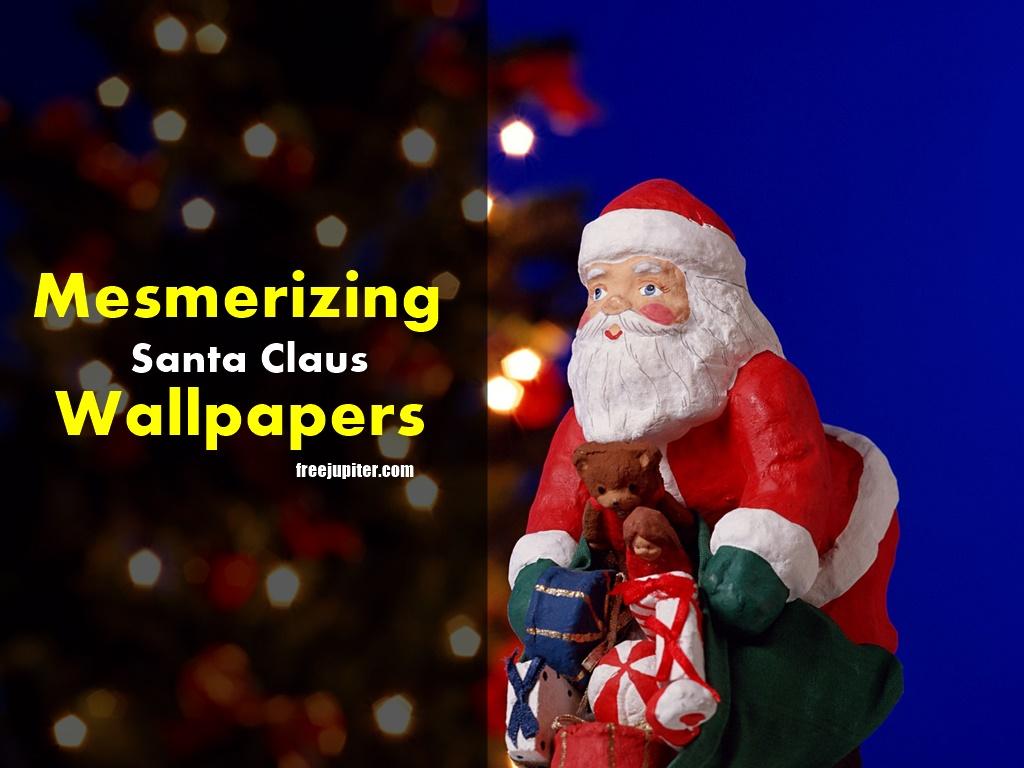 Mesmerizing Santa Claus Wallpaper