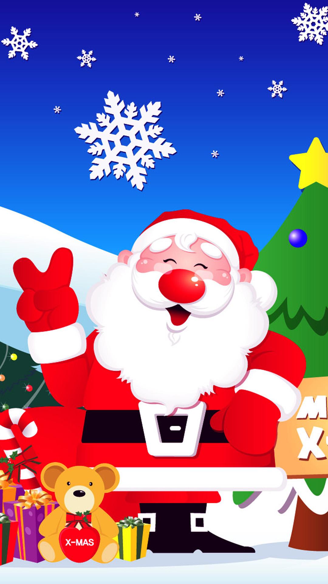 Santa Claus htc one wallpaper, free and easy to download