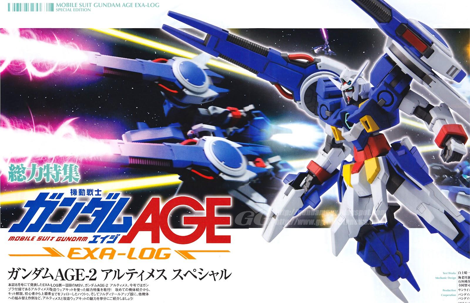 GUNDAM GUY: Gundam AGE 2A AGE 2 Artimes Size Poster