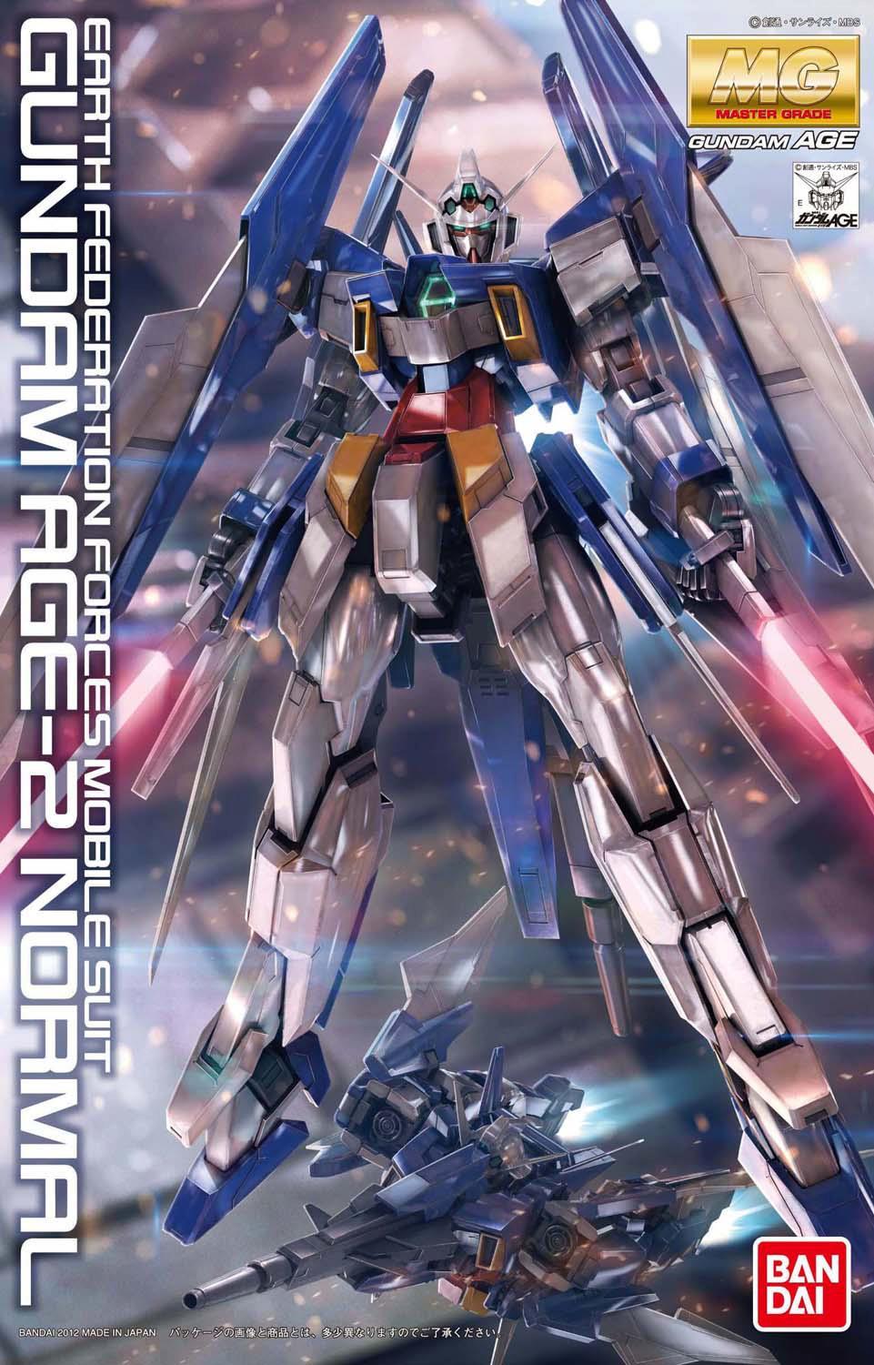 GUNDAM GUY: MG 1 100 Gundam AGE 2 Normal Sized Box Art