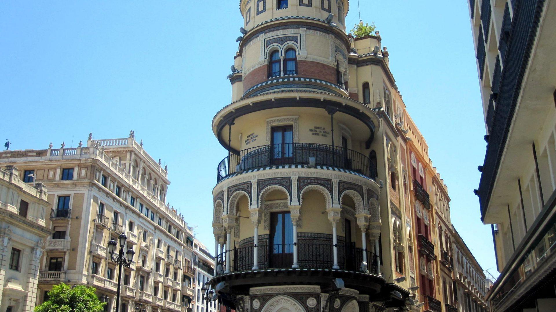 Sevilla Tag wallpaper: Sevilla Spain Atchitecture Houses Cities Sky