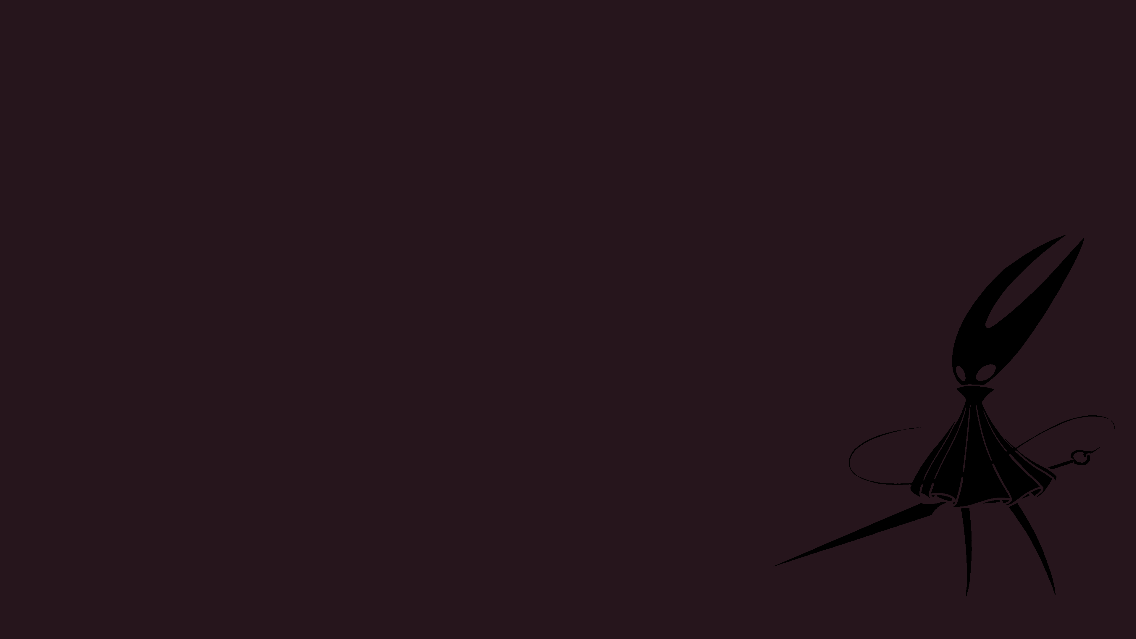 x 2160) Some minimalist Hollow Knight desktop background I