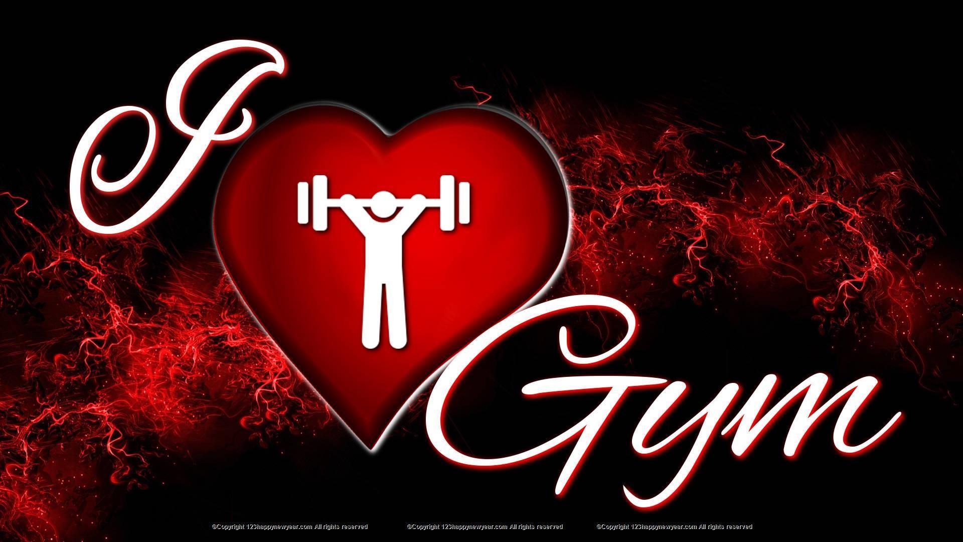 Gym Lover, i love gym, lover, fitness, HD phone wallpaper