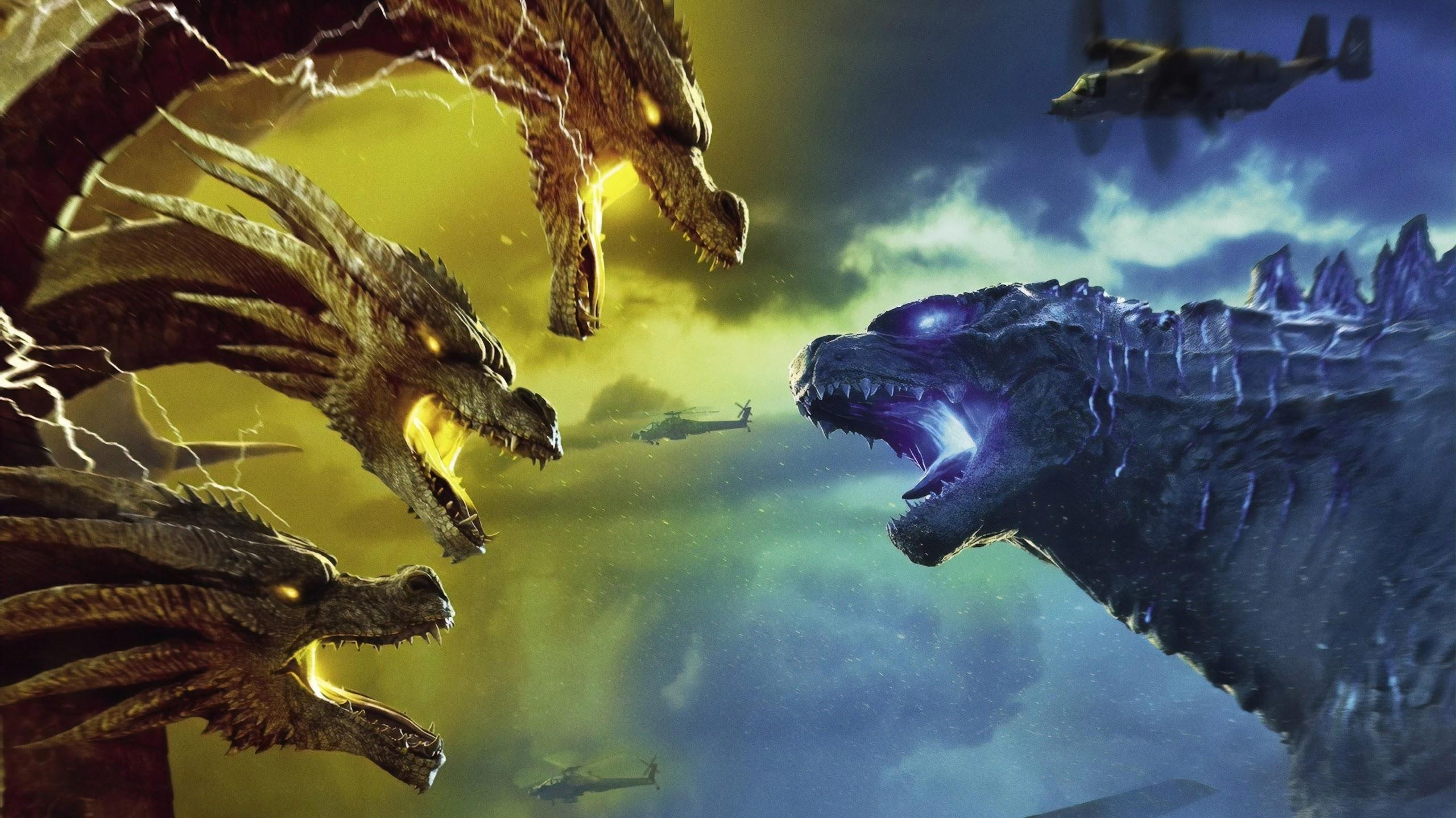 Godzilla vs. King Ghidorah, Godzilla: King of the Monsters, 4K