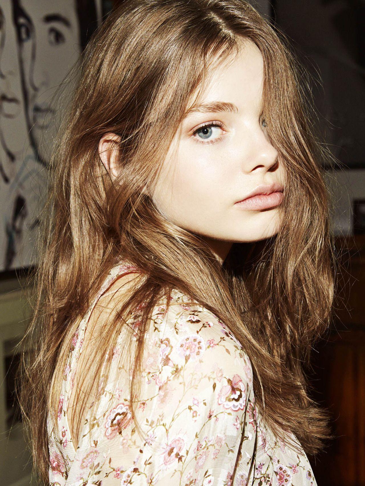 alfadolls: “ Kristine Froseth ”. Models. Beauty, Pretty hairstyles